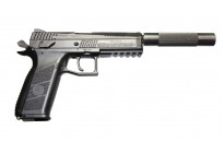 Удленнитель ствола для Пневматического пистолета ASG CZ P-09 Duty пулевой, blowback 4,5 мм